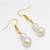 white pearl necklace set