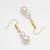 white pearl necklace set
