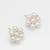 white pearl bridal necklace set