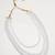 white pearl long necklace