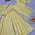Yellow silk blend embroidered sharara set