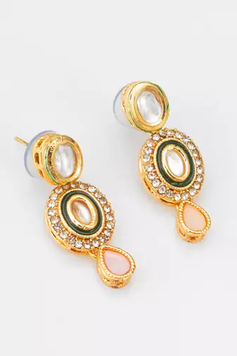 traditional kundan necklace set