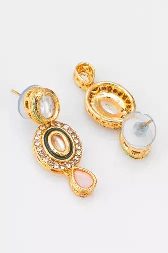 traditional kundan necklace set