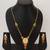 leaf pattern kundan necklace set