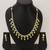 pearl green kundan necklace