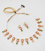 pearl bead necklace set
