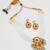 floral kundan pearl necklace set