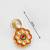 floral kundan pearl necklace set