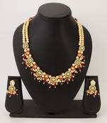royal kundan pearl necklace set