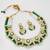 premium kundan pearl necklace set