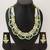 premium kundan pearl necklace set