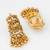 gold plated lakshmi temple set