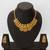 gold plated lakshmi temple set