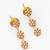 gold plated ad necklace set