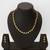 gold plated ad necklace set