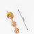 gold plated ad necklace set