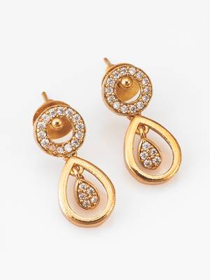 gold plated ad pendant necklace set 2