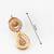 gold plated ad pendant necklace set