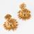 gold plated elephant necklace set
