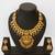 antique gold lakshmi temple set