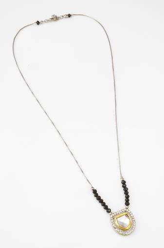 kundan pendant long necklace
