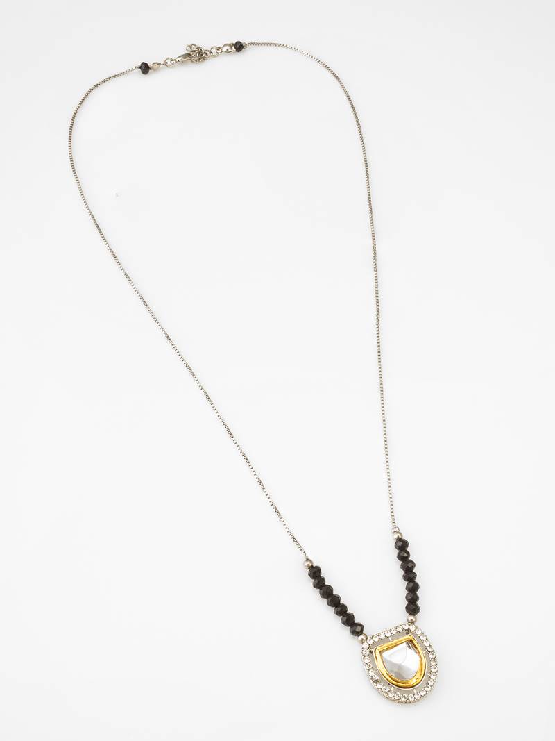 kundan pendant long necklace