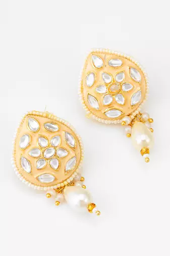 kundan pearl choker set