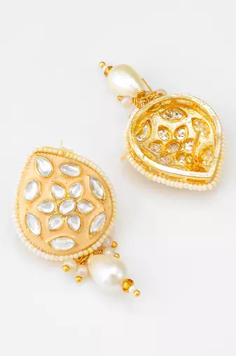 kundan pearl choker set
