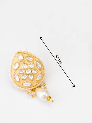 kundan pearl choker set 4