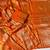 orange tassels on pallu with flower georgette saree