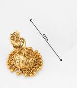 antique gold temple necklace set