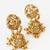 antique gold lakshmi temple set