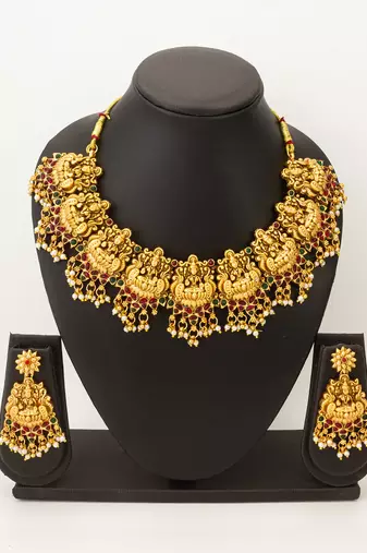 goddess lakshmi choker set