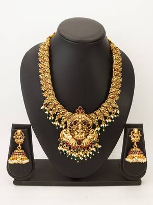 long temple necklace set 4