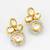 gold tone kundan choker set