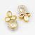 gold tone kundan choker set