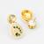 gold tone meenakari necklace set