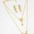 dual layer kundan necklace set