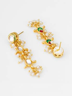 dual layer kundan necklace set 4