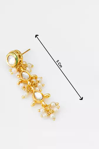 dual layer kundan necklace set