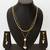 layered white pearl necklace set