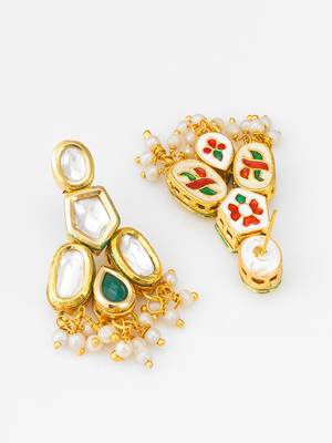kundan choker necklace set 4
