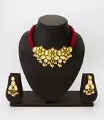 kundan choker necklace set