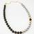 black grey pearl necklace