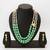 mint green bead necklace set