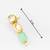 mint green bead necklace set