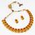 antique gold coin choker set