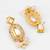 pink beaded kundan choker set