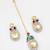 dual tone polki kundan set