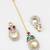 dual tone polki kundan set